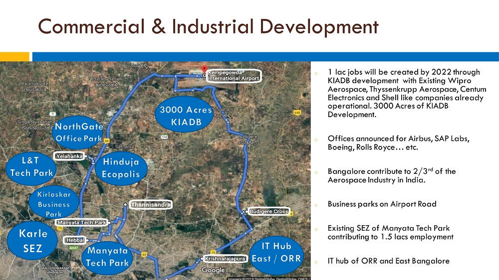 Brigade El Dorado Location Map